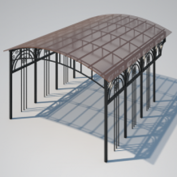 Металлический Навес НВ-19