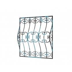 Кованая дутая решетка-37